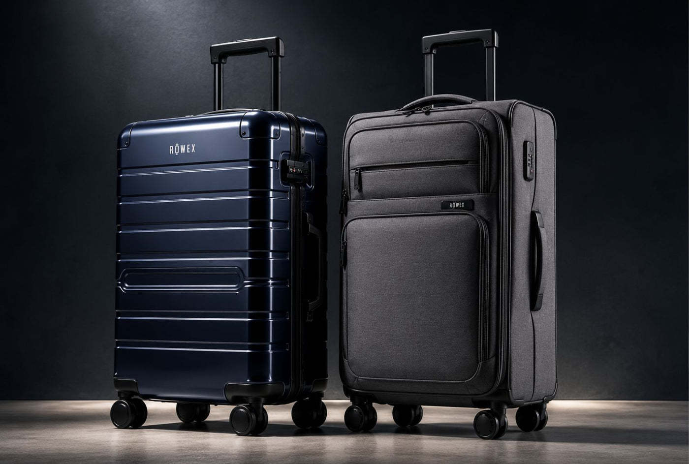 Hartschalenkoffer oder Weichschalenkoffer – welcher Koffer ist die bessere Wahl?