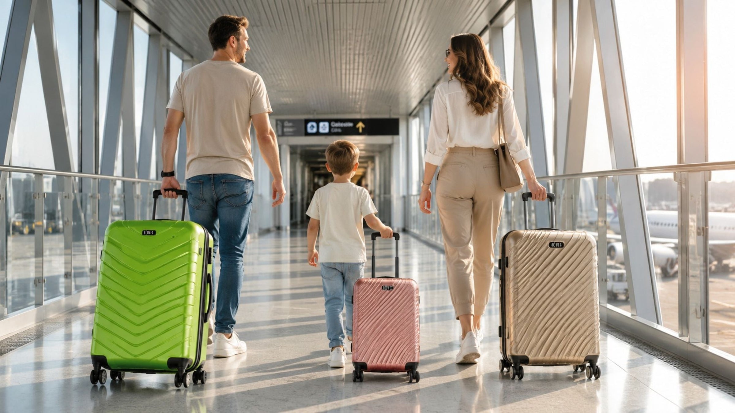 Reisekoffer-Set von ROWEX in verschiedenen Größen