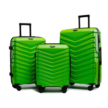 Green | ROWEX AERO 3er-Koffer-Set in Grün