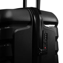 Black | ROWEX AERO Koffer in Schwarz, TSA-Zahlenschloss Detail